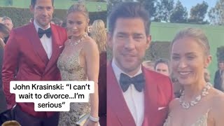 Emily Blunt and John Krasinski dismiss divorce rumors after Golden Globes viral video