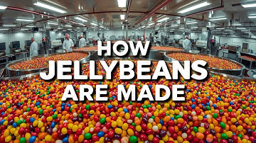 How Jellybeans Are Really Made 🍬 | The Sweetest Factory Process Ever!