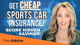 Get Cheap Car Insurance for Your Sports Car in 2026 (Charger, Mustang & More!)
