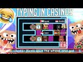 TYPING IN CASINOS || PROFIT 5 DLS