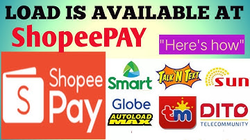 Buy LOAD using ShopeePAY -here