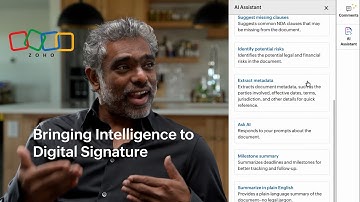 Bringing Intelligence to Digital Signature