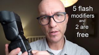 Best flash modifiers? 5 flash diffusers compared and the best are free