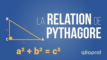 La relation de Pythagore | Mathématiques | Alloprof