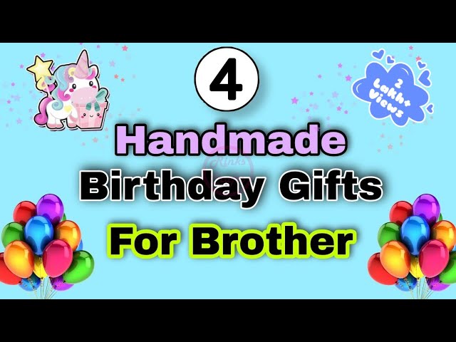 Birthday Gifts For Brother Online | Best happy birthday gift for brother