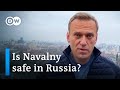 Poisoned opposition leader Alexei Navalny heads back to Russia | DW Deutsch