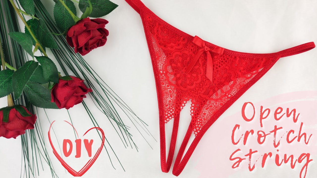 How to Sew Open Crotch Panties l Valentine's Day Sewing Project