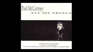 Paul McCartney  All My Trials WHITE \Single\