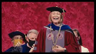 President Kathleen Harring Awarded Honorary Degree
