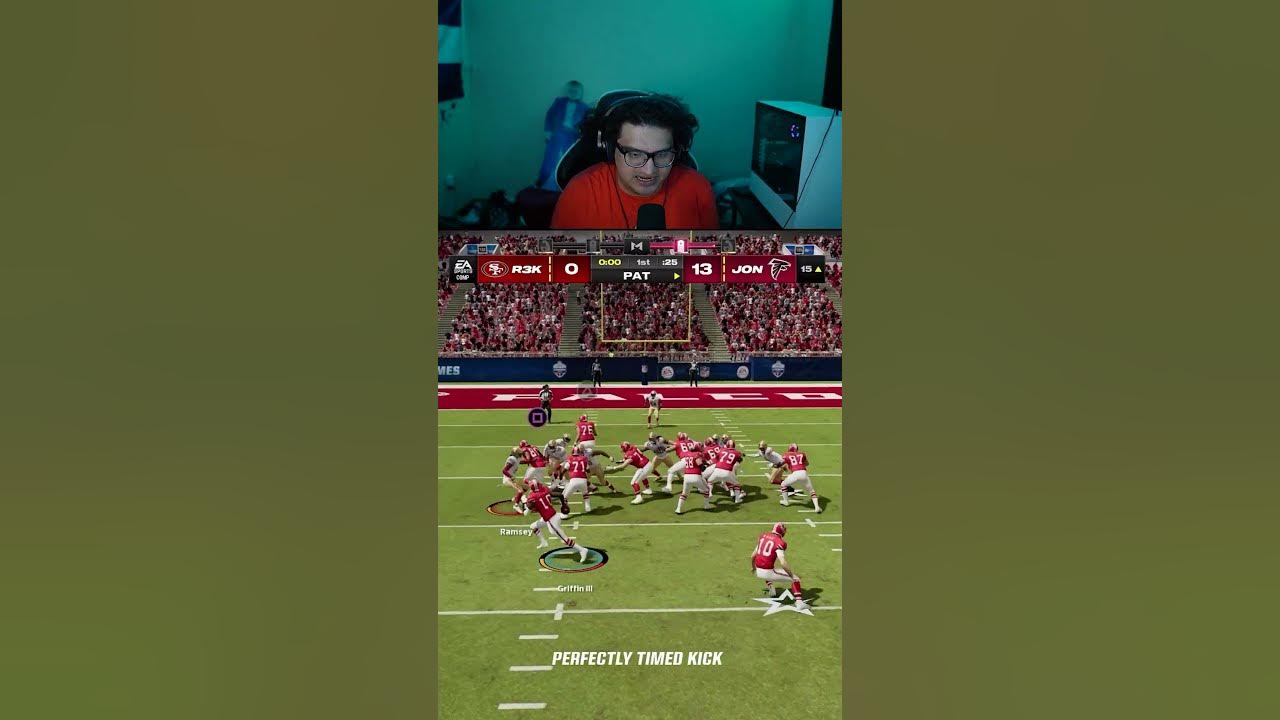 BEST TWO POINT CONVERSION PLAY... madden24 madden jonsey9 shorts 