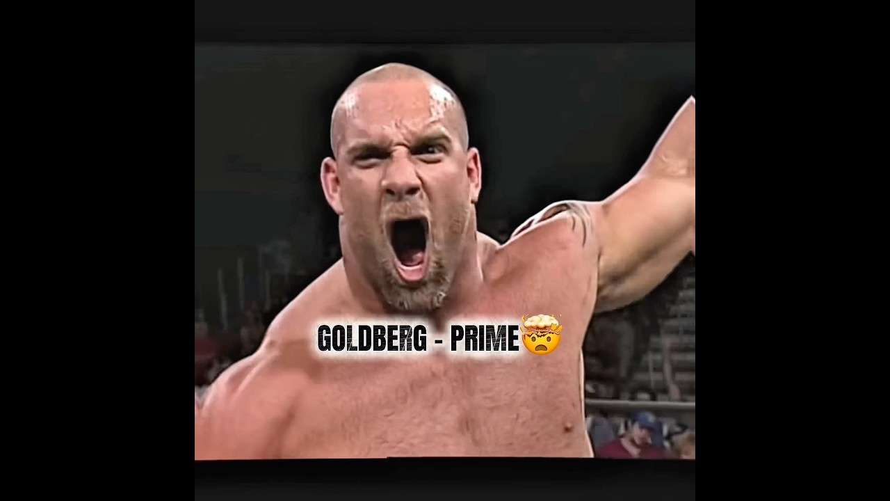 GOLDBERG {NOW vs PRIME} 🔥🔥 #edit #wwe #wrestling #goldberg #jackhammer #shorts #trending #viral