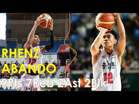 Rhenz Abando mala🔥JA Morant🔥ang galawan! Anyang KGC vs Goyang Carrot Jumpers | Highlights | 03/29/23