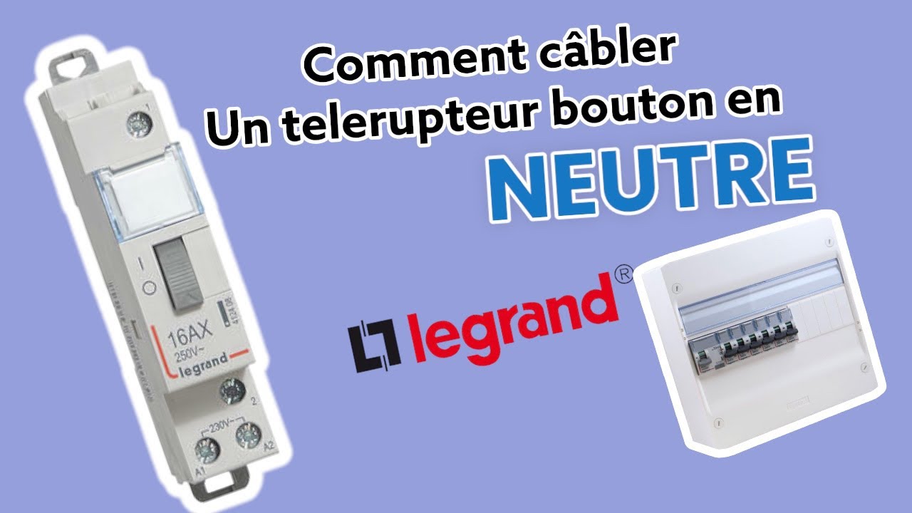 Télérupteur unipolaire 230V~ - 16A - 1 module 