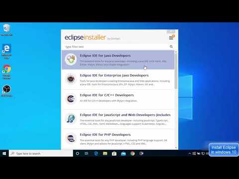 How to Setup Eclipse IDE on Windows For Java Development + install Java JDK (2020) How to Setup Eclipse IDE on Windows For Java Development + install Java JDK (2020)