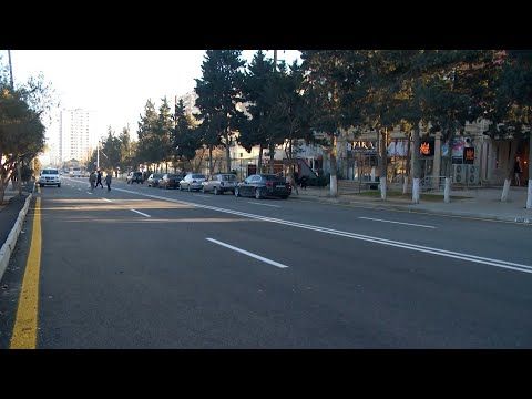 Xırdalan şəhəri Piyada gəzək HD