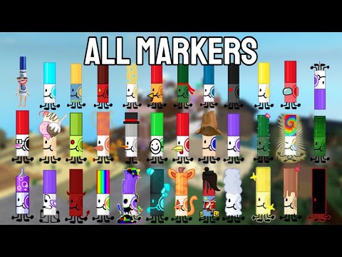 How to find ALL Markers (177) |ROBLOX FIND THE MARKERS