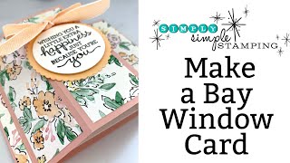 Make a Bay Window Card: The Easy Step-By-Step Tutorial