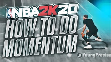 NBA 2K20: How to do the MOMENTUM CROSSOVER! Dribble Tutorial!