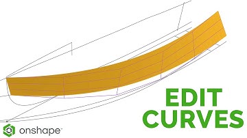Edit Curves in Onshape