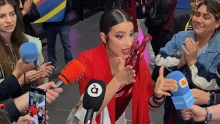 EUROVISIÓN 2023: PRIMERAS IMPRESIONES DE BLANCA PALOMA TRAS LA GRAN FINAL