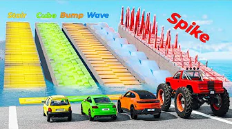 Which Obstacle Ramp Gives the Best Jump? - Beamng drive