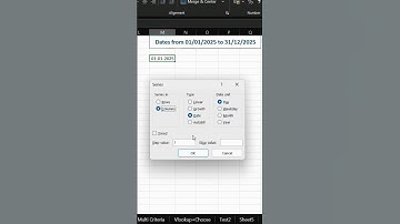 Excel AutoSeries Hack: Learn in 60 Seconds #AutoSeries #ExcelShorts #LearnExcel