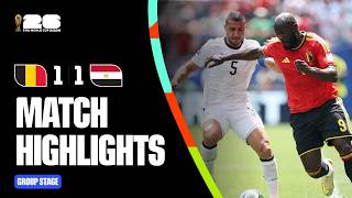 Highlights | Belgium 1-1 Egypt | FIFA World Cup 2026™