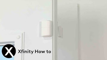 XFINITY Home Battery Replacement: Visonic Door and Window Sensor