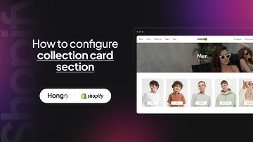 Hongo Shopify Theme - How to configure collection card section?