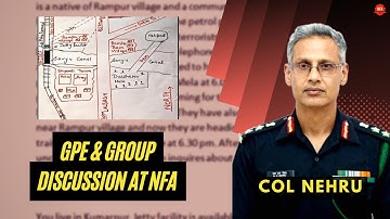 GPE Session at NFA - Group Discussion, Narration and Col Nehru