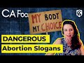 Using Misleading Words to Hide the Harm of Abortion | Stephanie Gray Connors on CA Focus