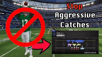 STOP AGGRESSIVE CATCHES IN MADDEN 23! | Madden 23 Tips & Tricks