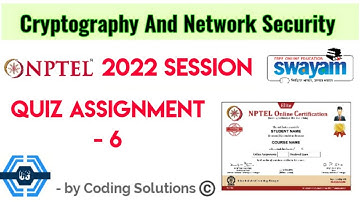 Cryptography And Network Security | Week 6 Answers 2022 | NPTEL ||
