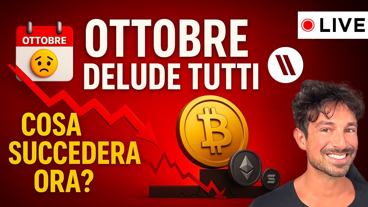BITCOIN, CRYPTO: OTTOBRE DELUDE TUTTI. COSA SUCCEDERÀ ORA?