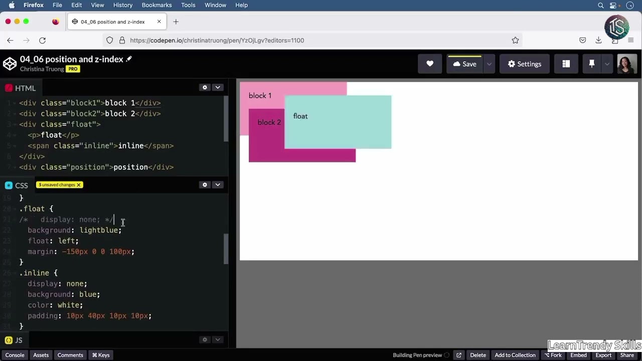 CSS Position and z-index Explained | Control Element Stacking