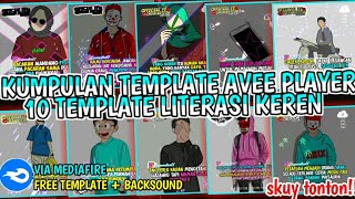 KUMPULAN TEMPLATE QUOTES LITERASI || TEMPLATE AVEE PLAYER || TERBARU 2020