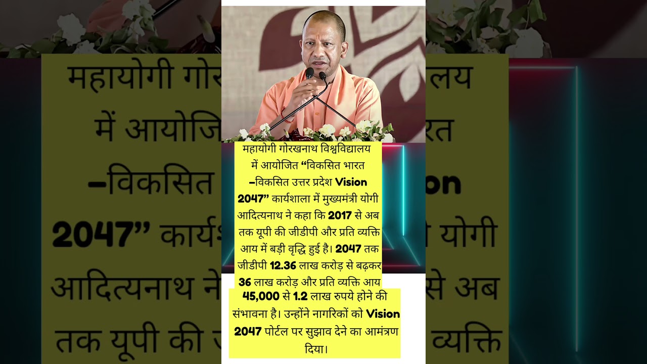 Yogi Adityanath's 2047 Master Plan 