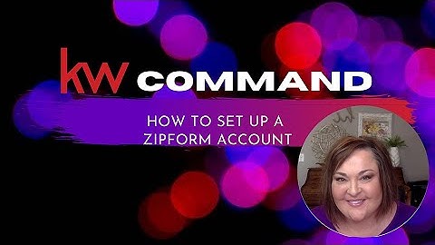 How to Set Up A ZipForm Account