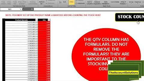 How to Count Your Inventory with a Barcode Scanner