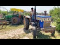 My John Deere 5050 E Tractor Battery Low | Pulling by Swaraj 834 XM Tractor