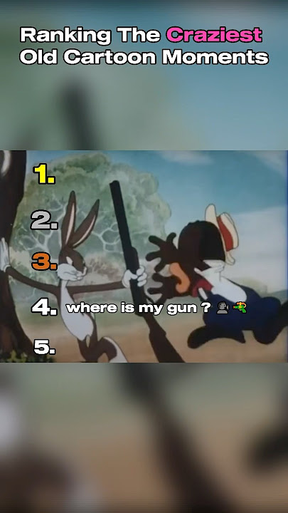 Craziest old cartoon moments #tiktok #funny #ranking