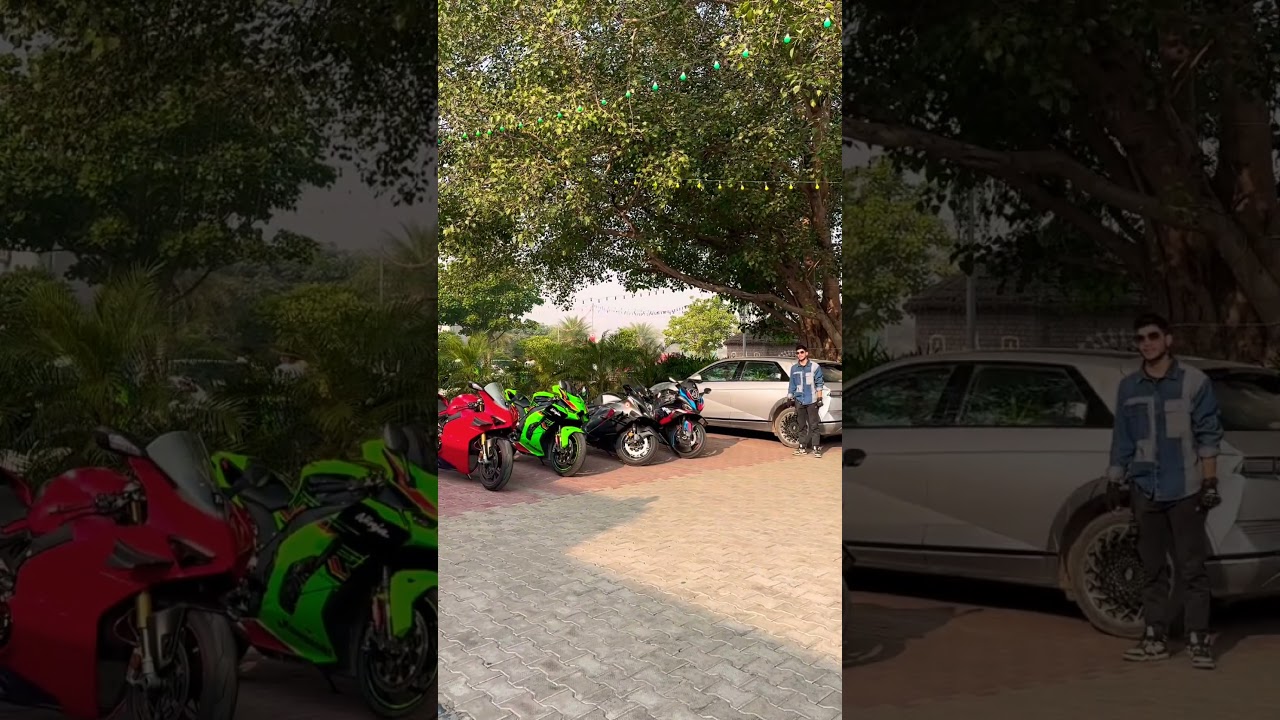 Линейка супербайков || 4 супербайка в одной раме ❤️ 