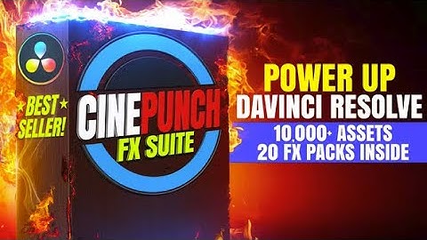 CINEPUNCH I DaVinci Resolve Plugin & Effects Suite for Video Creators