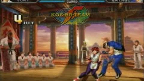 2002 UM - YURI SAKAZAKI BASIC CHAIN COMBO - KOF-BR IMAGE COMBOS