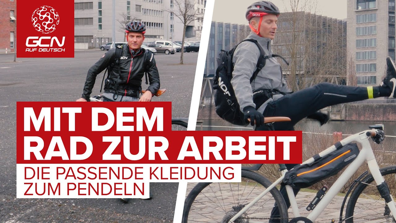 New Mit dem Rad zur Arbeit: Die passende Kleidung zum pendeln!