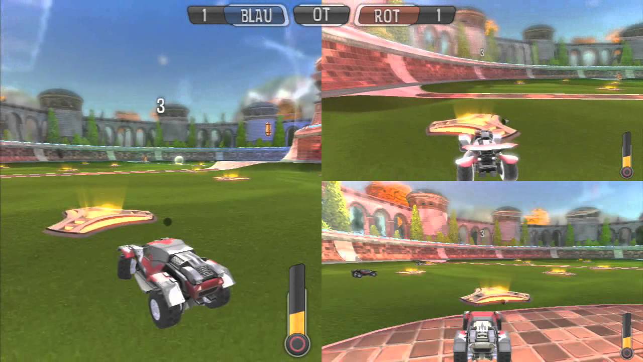 Supersonic Acrobatic Rocket Powered Battle Cars WTF ?! YouTube