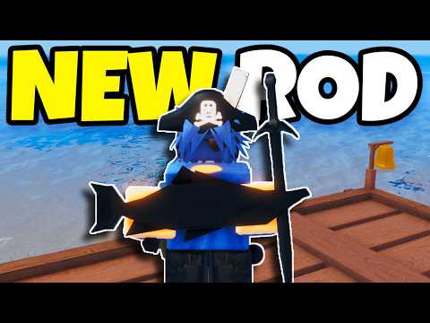 EXCLUSIVE LOOK At NEW DARKHEART ROD In Fisch Roblox!