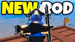 EXCLUSIVE LOOK At NEW DARKHEART ROD In Fisch Roblox!