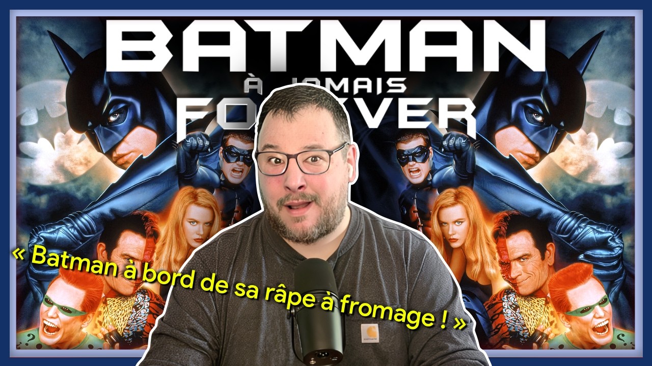 On regarde le très homoérotique *BATMAN FOREVER*