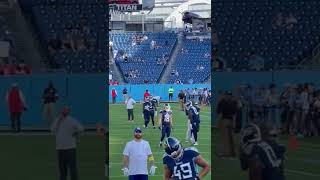 #Titans WRs getting ready to go! Almost time for kickoff at Nissan Stadium ⚔️